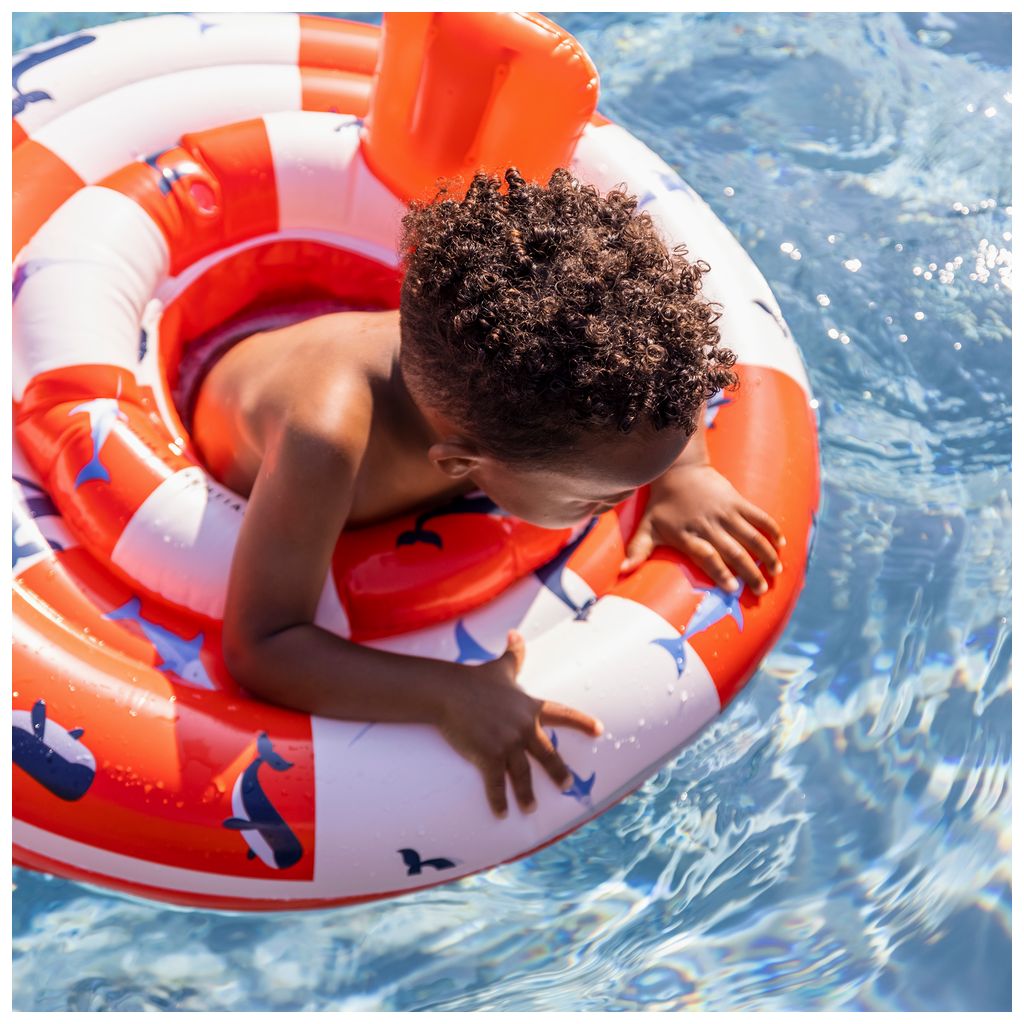 Swim EssentialsSwim Essentials   Schwimmsitz red white whale