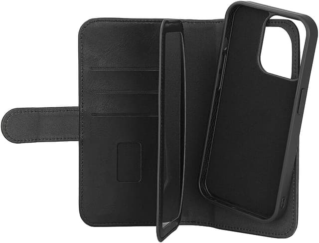 Gear 2-i-1 iPhone 15 Pro 7-kort pungetui (sort)