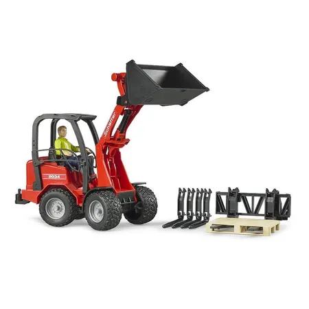 BRUDER® 2191 Schäffer Hoflader 2034 mit Figur und Zubehör