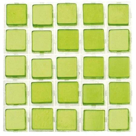 Glorex Poly-Mosaic, 5 x 5mm, hellgrün, 119 Stück