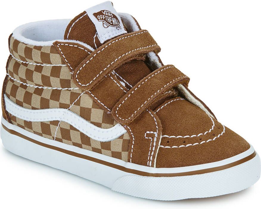VANS SK8-Mid Reissue Color Theory sneakers bruin wit