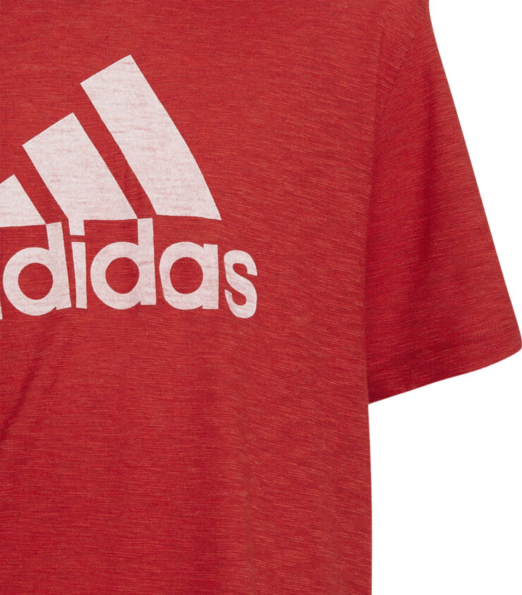 adidas Badge of Sport Summer trænings T-shirt Rød
