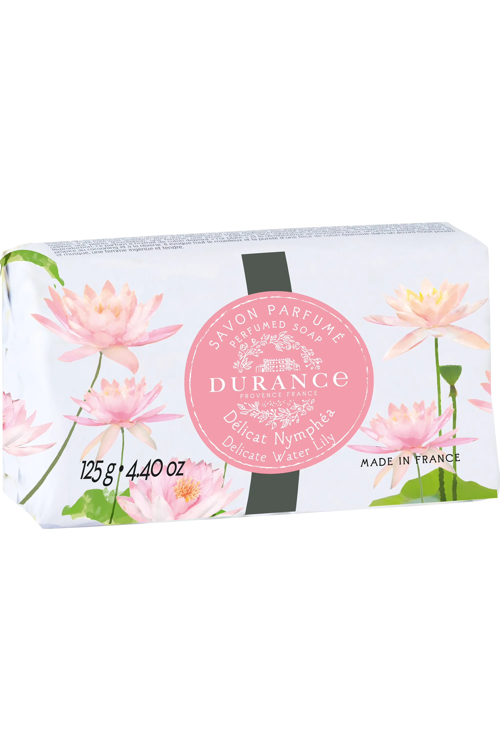 Durance Savon parfumé Délicat Nymphéa-125 g