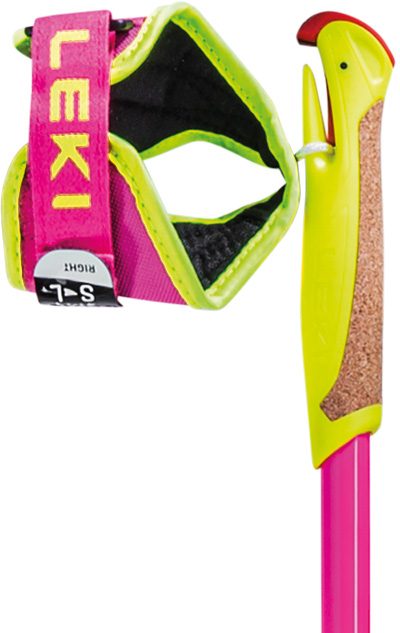LEKI HRC Junior Langlaufstöcke Kinder neonpink