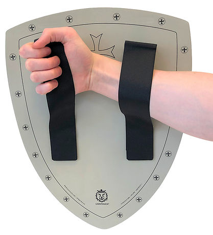 Liontouch Kostüm - Ritterschild - Grau m. Malteserkreuz