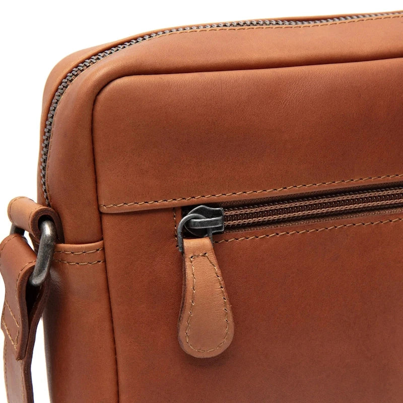 Chesterfield Brand Westmere Schoudertas Cognac