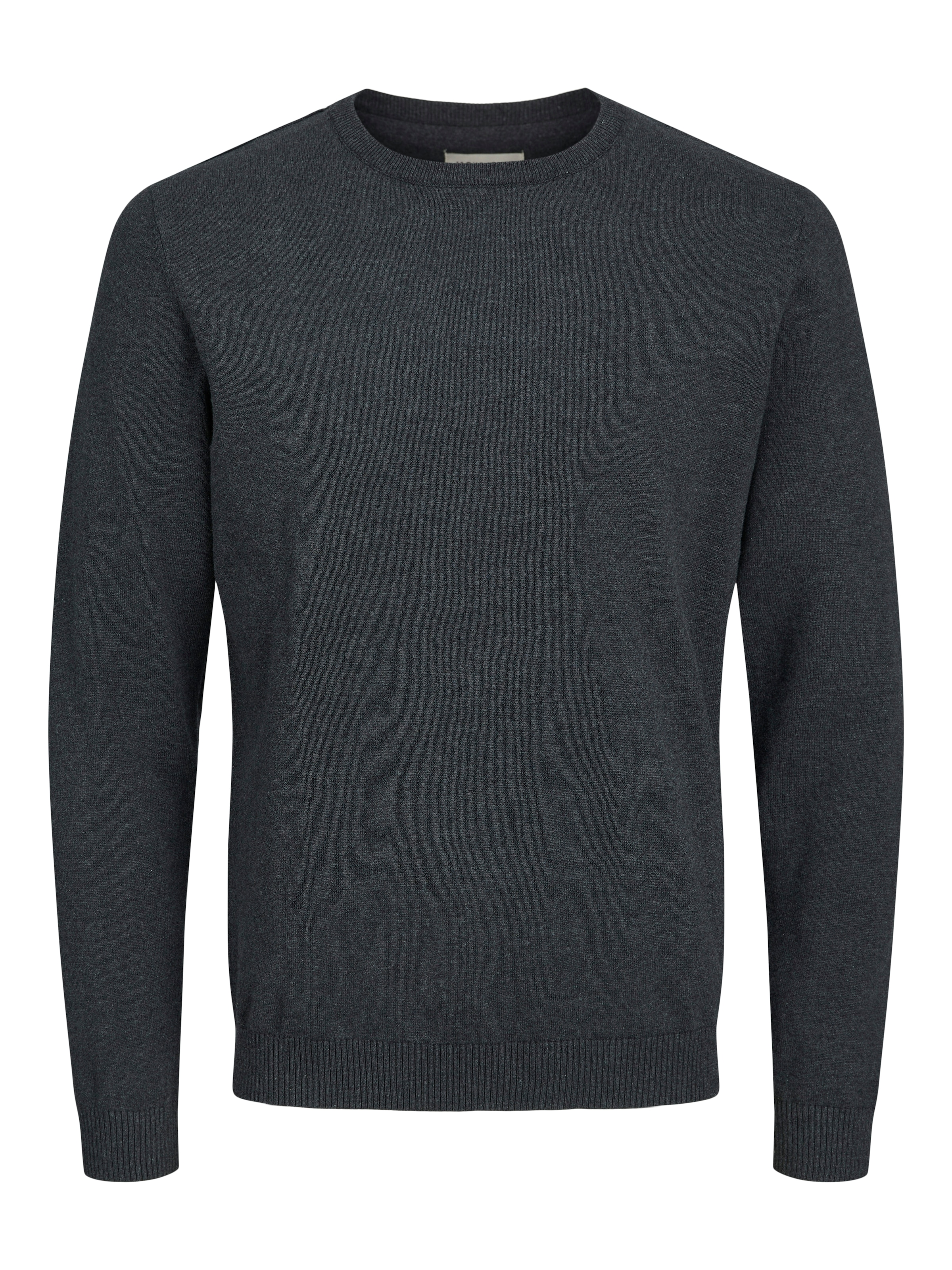 Jack & Jones Rundhalspullover »JJEBASIC mit Rundhals, ideal für Job und Freizeit«, unifarben, modisch, slim fit, Baumwolle, Rundhals