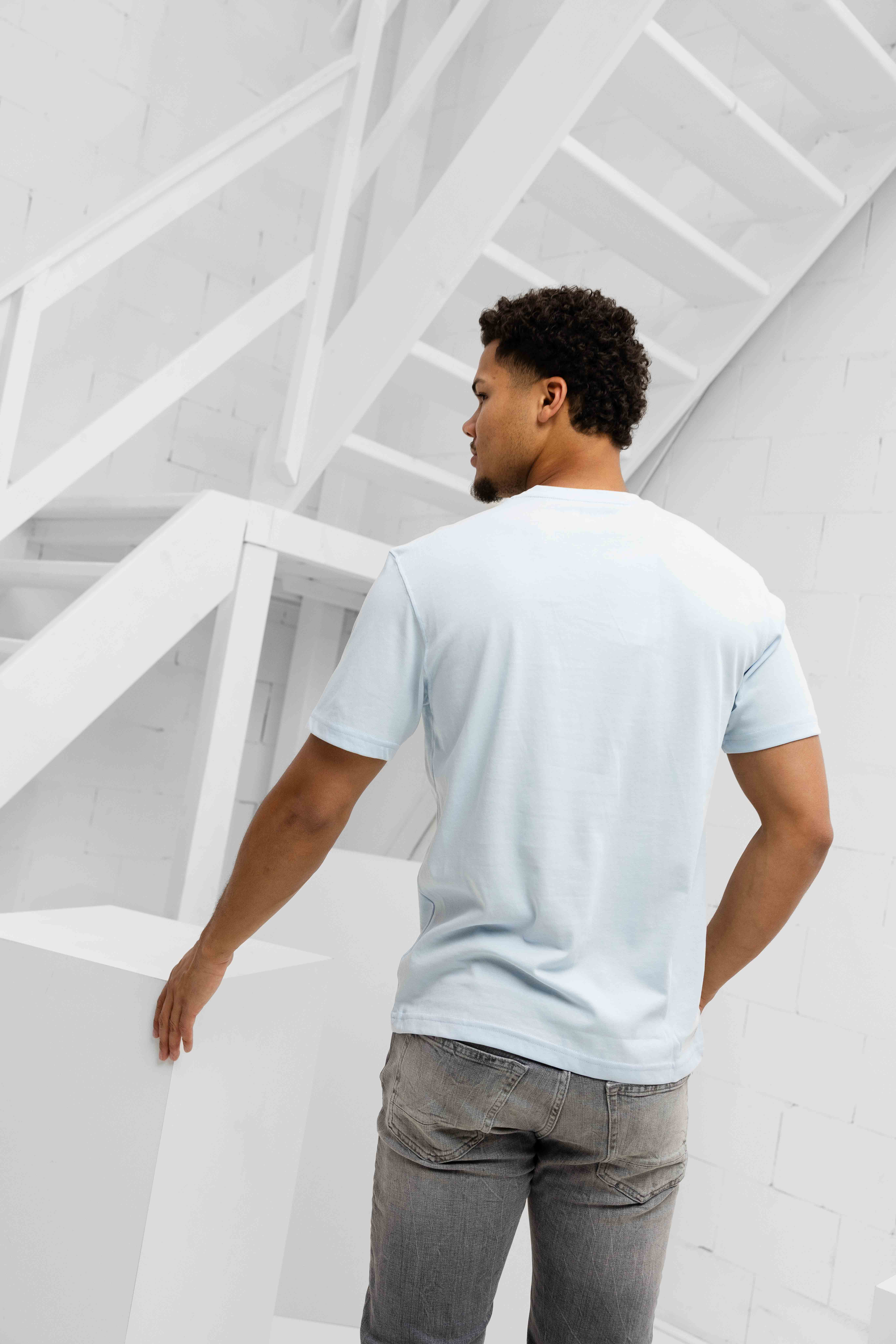 Lacoste Sport T-Shirt Heren Lichtblauw