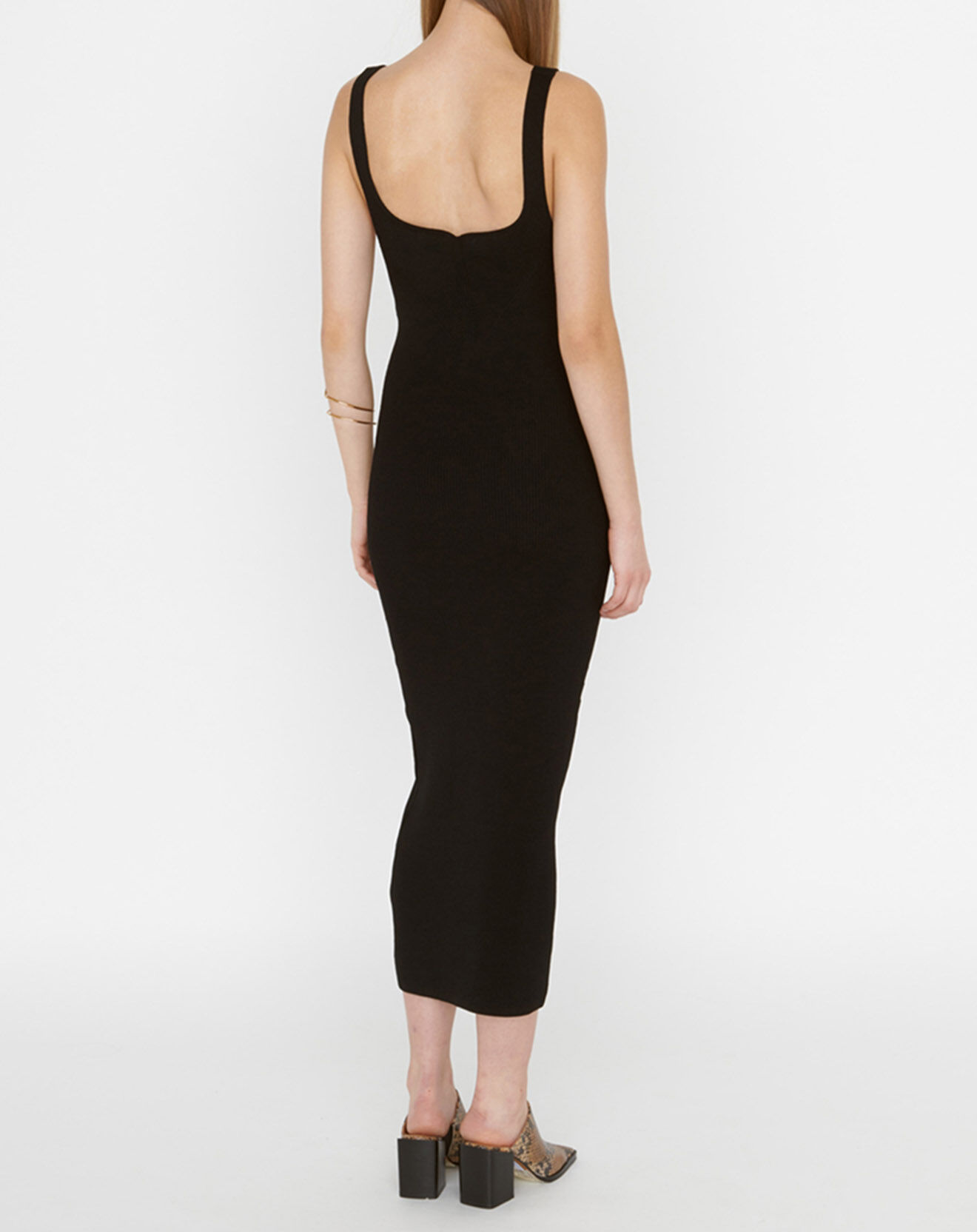 Zapa Robe en maille Remir noire