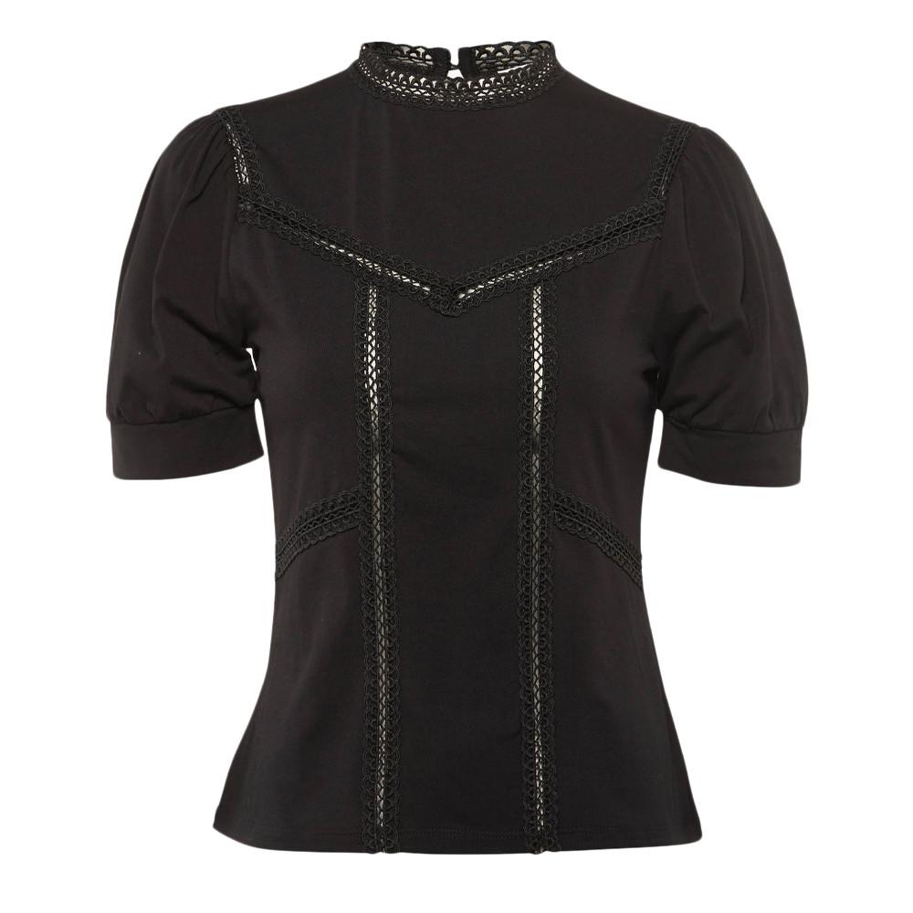 Morgan T-shirt Noir Femme Morgan Lilo