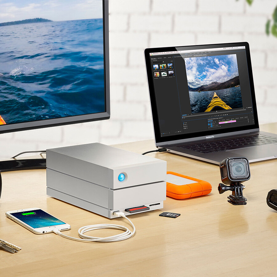 LaCie 2big Dock Thunderbolt 3 v2 - 16 To
