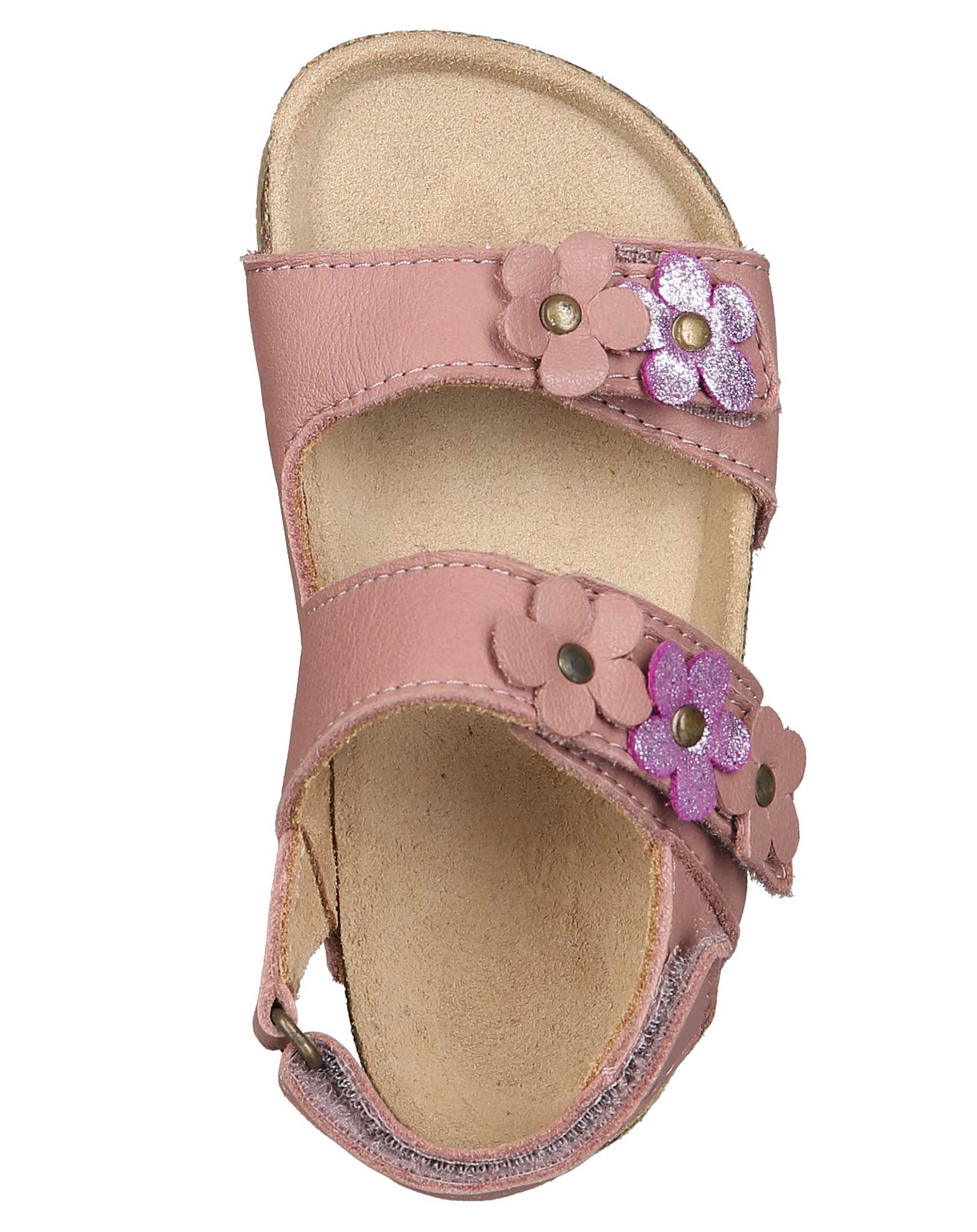 Klett-Sandalen CLARE FLOWERS in old rose