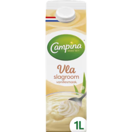 Campina Vla Slagroom Vanille (1 liter)