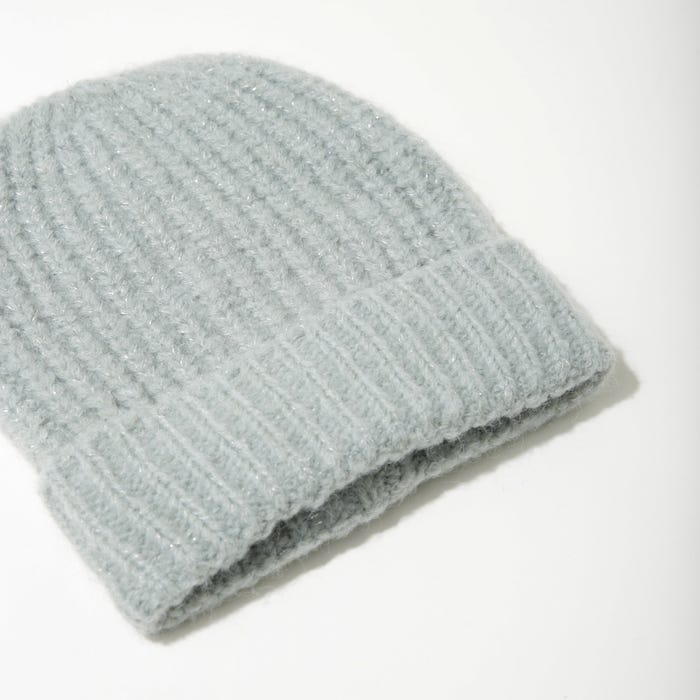 Veritas-Chunky beanie lurex