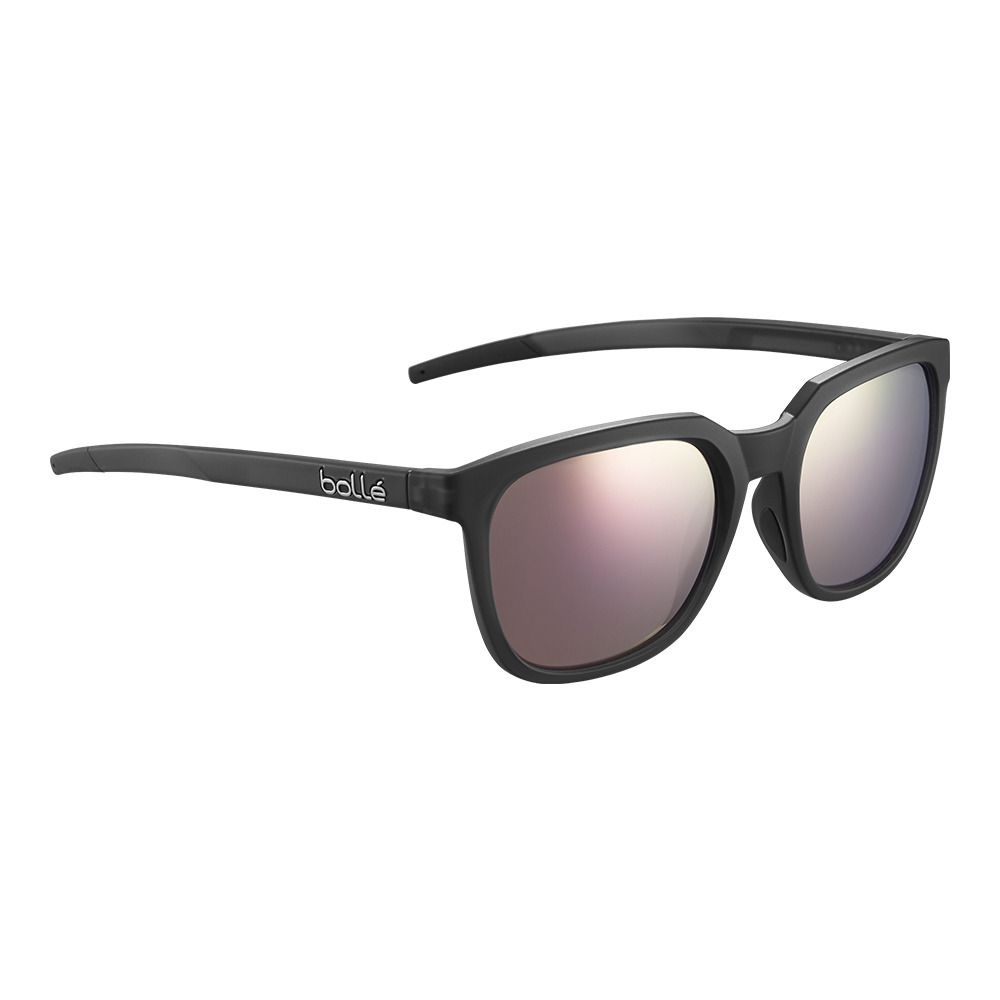 Bolle TALENT - Lunettes de soleil polarisés black/crystal matte/brown/pink