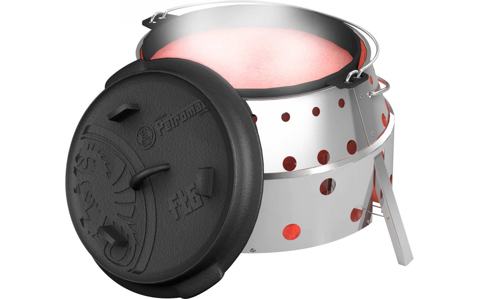 Petromax Atago BBQ Grill Klappgrill Holzkohlegrill