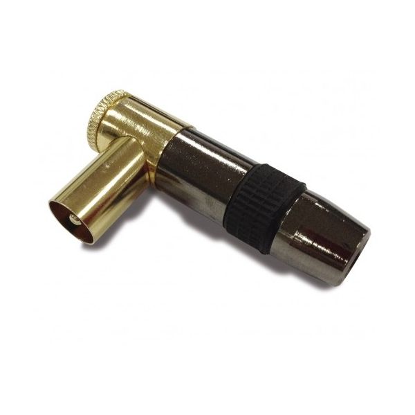 Metronic Conector Tv L Blindado Fêmea 9.52mm - 419108
