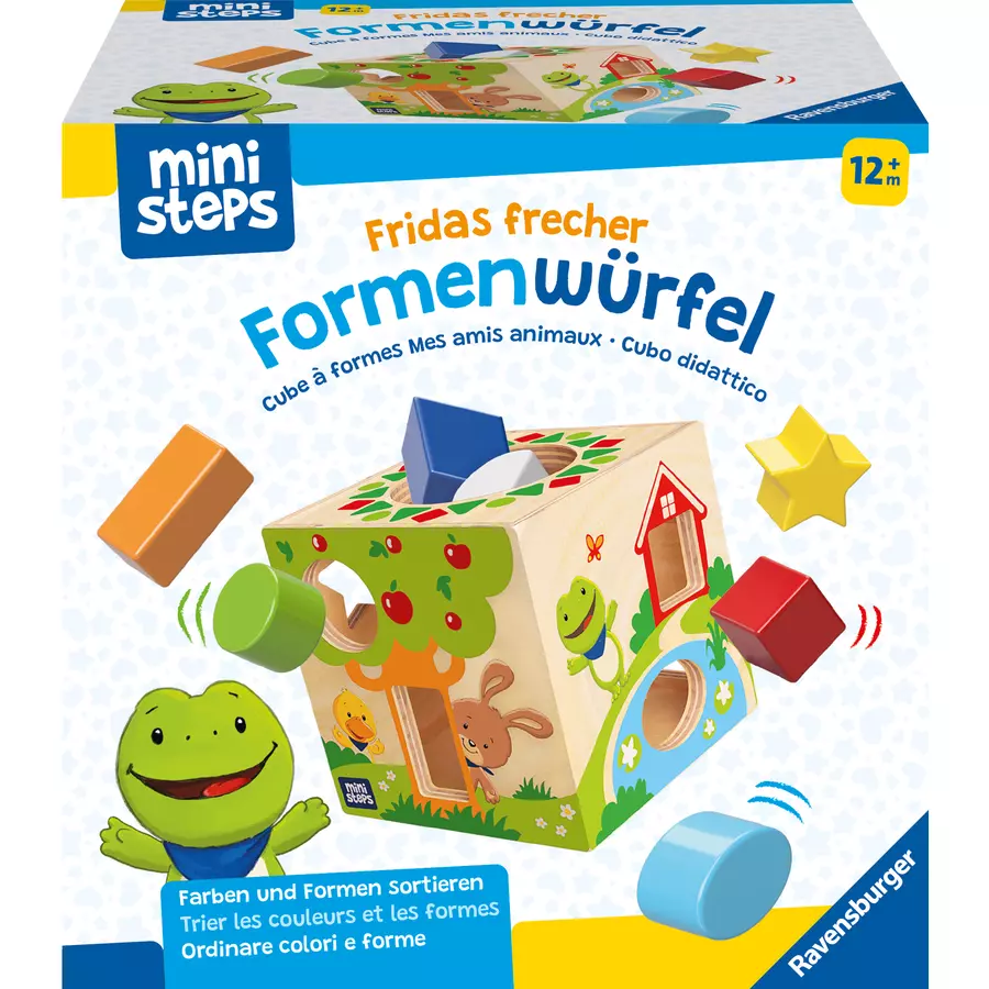 Ravensburger ministeps® Fridas frecher Formenwürfel