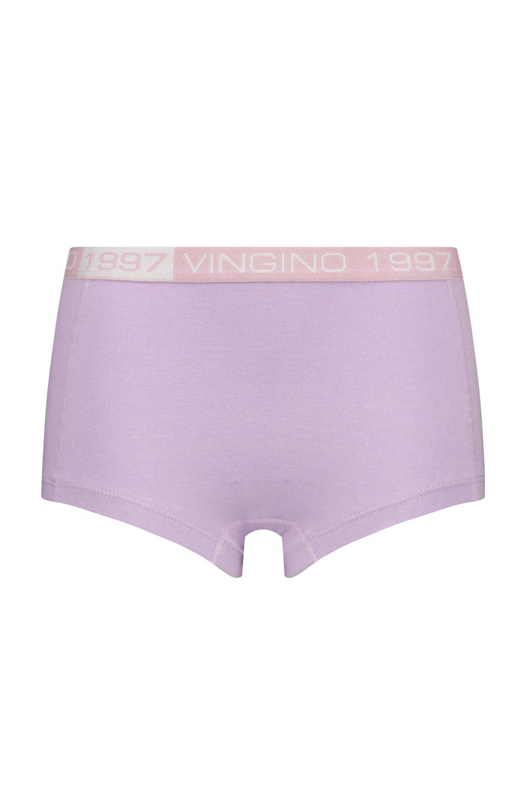 short Graphic - set van 5 paars/multicolor