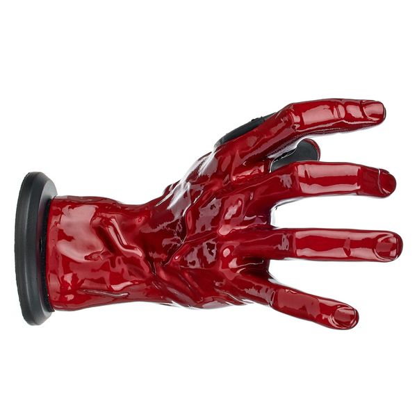 Guitar Grip Male Hand Red Metallic Right