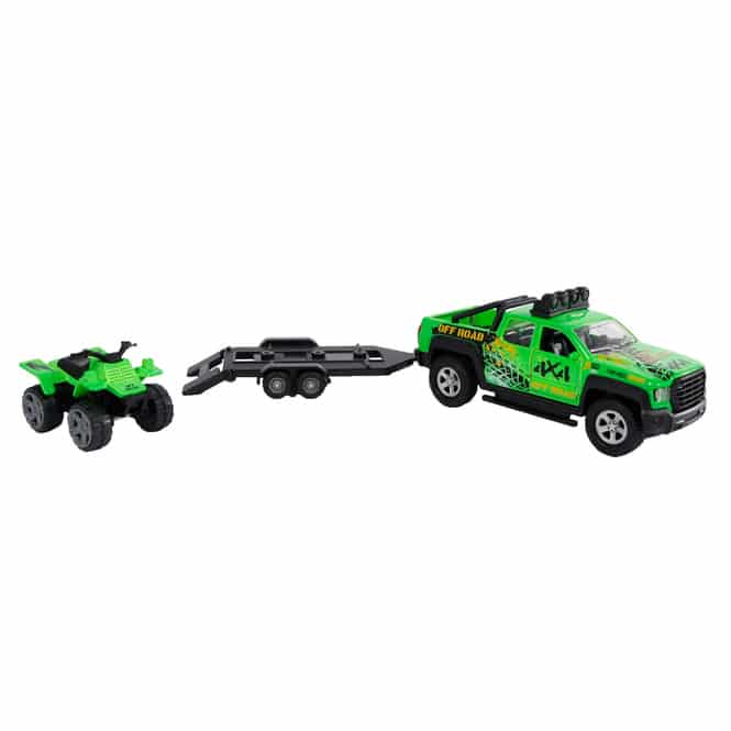 Kids Globe - SUV mit Anhänger und Quad