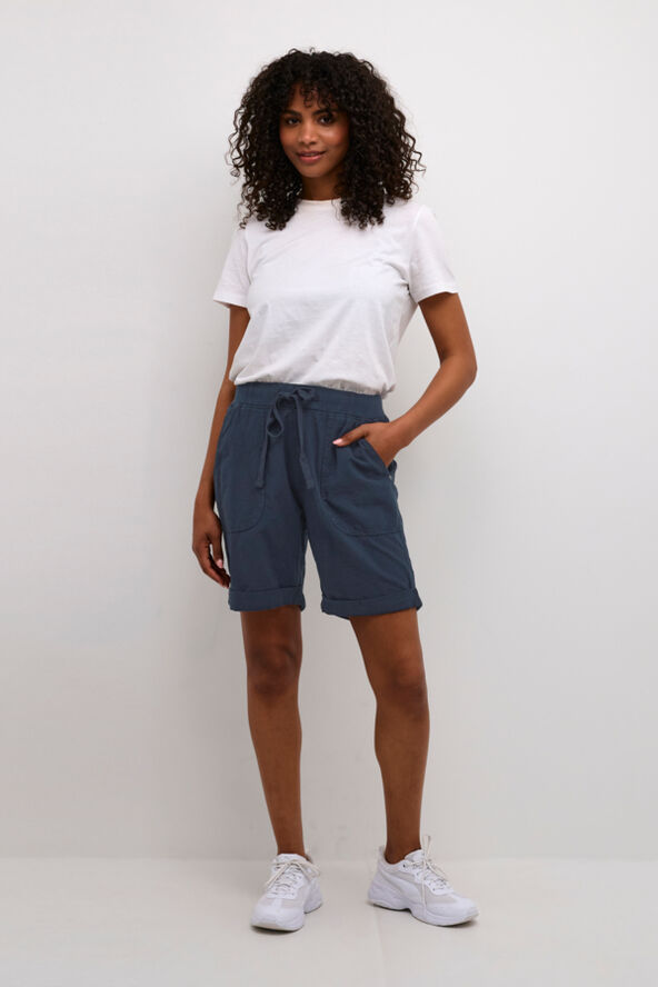 Kaffe KAnaya Shorts Midnight marine