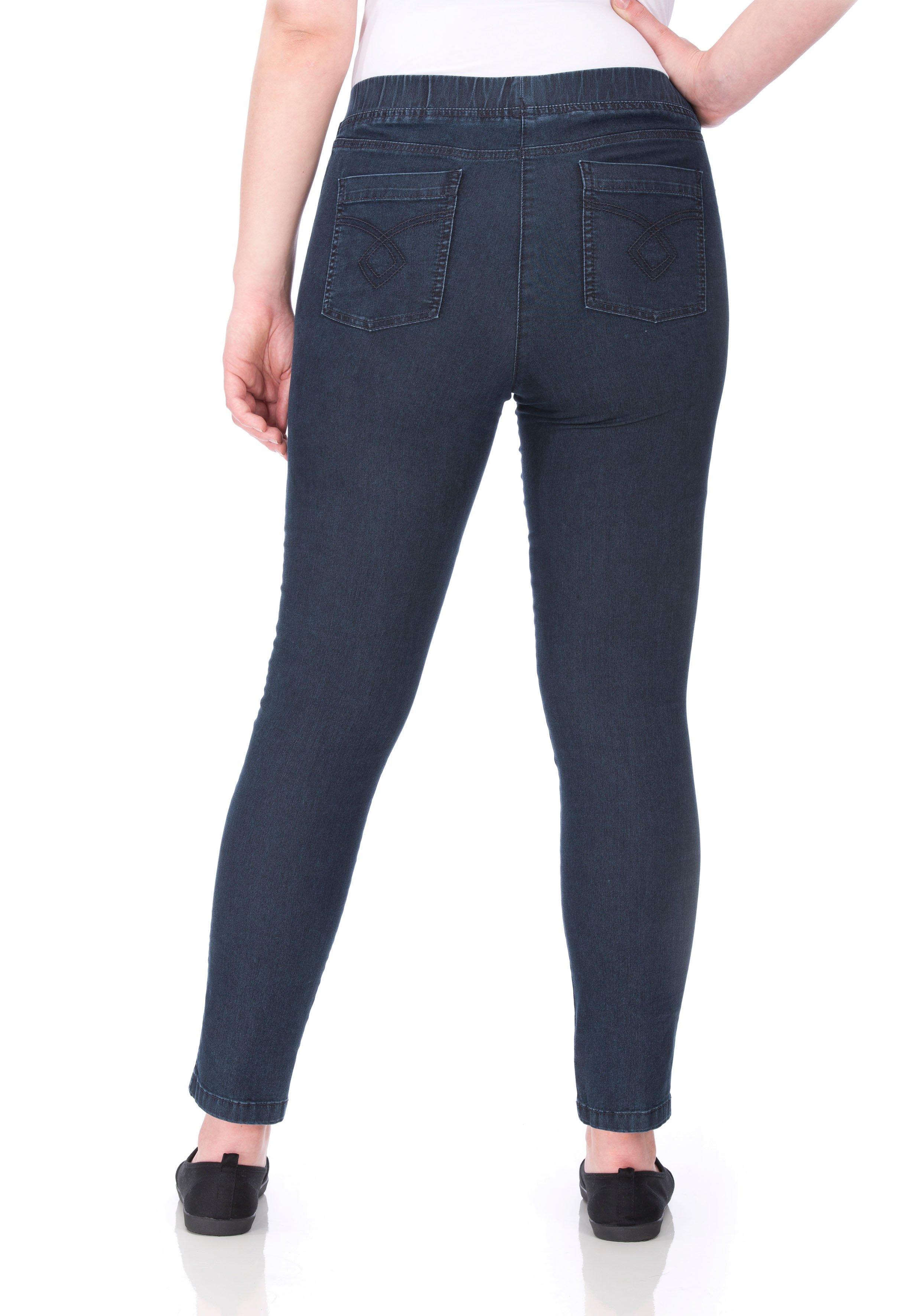 Jeggings aus Super Stretch, in leicht glänzender Optik