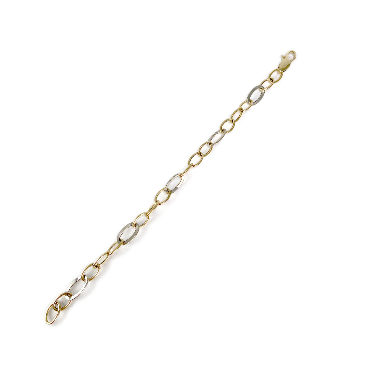 Bracelet d'occasion 2 ors 750 19 cm