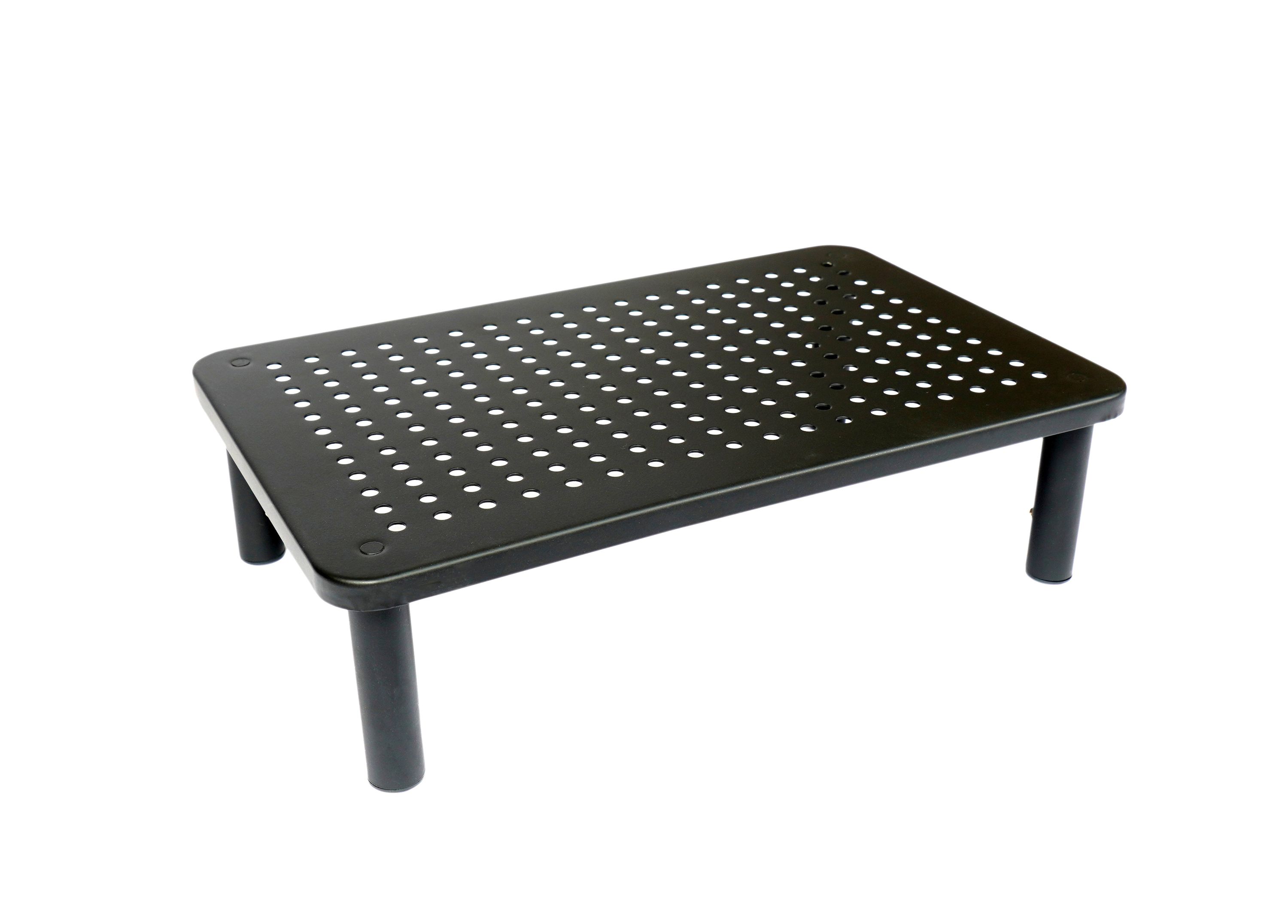 Stehtisch Monitorständer 37 x 23.5 cm schwarz