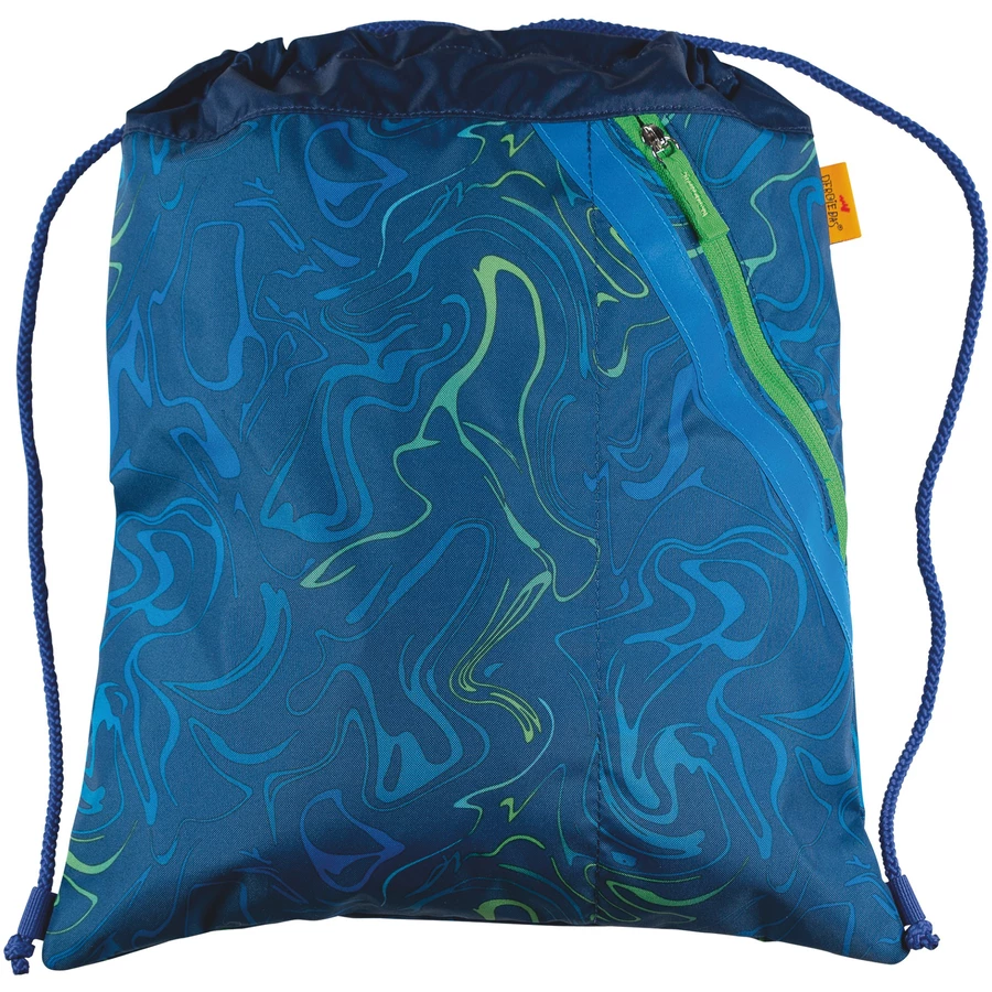 DerDieDas ErgoFlex Max Exklusiv Superflash - Schulranzen Set 5tlg. 950g Water Splash