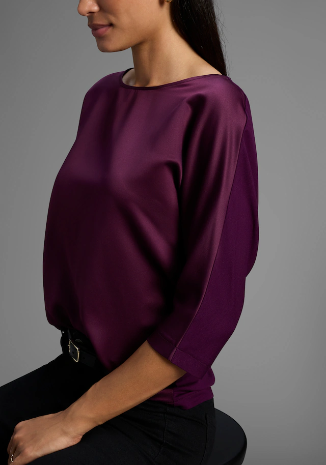 Laura Scott Satinbluse , elegante Bluse mit weiten Ärmeln - NEUE KOLLEKTION