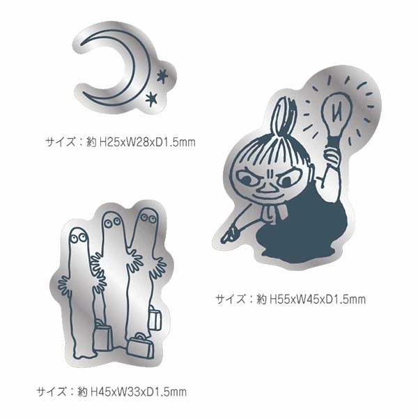T'S Factory - MOOMIN Deco Spiegelstickerset