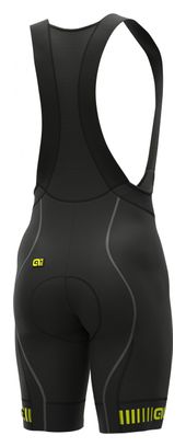 Cuissard Alé Strada Noir/Jaune Fluo
