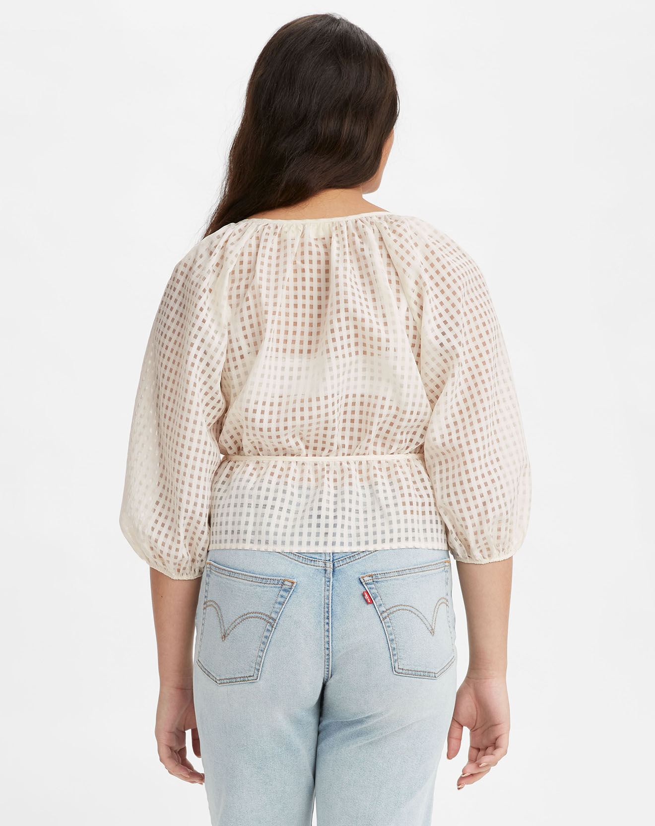 Levi's® Blouse Delilah Wrap blanche