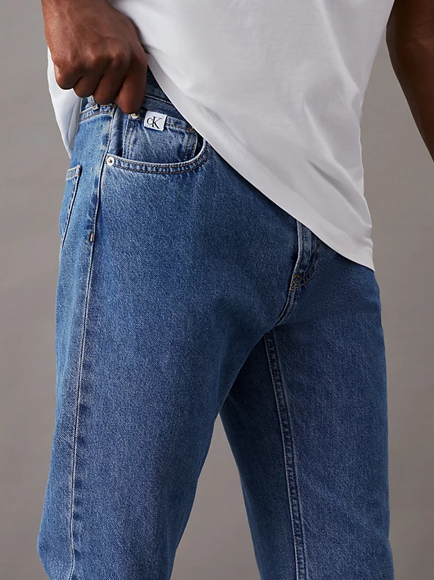 calça jeans de pai
