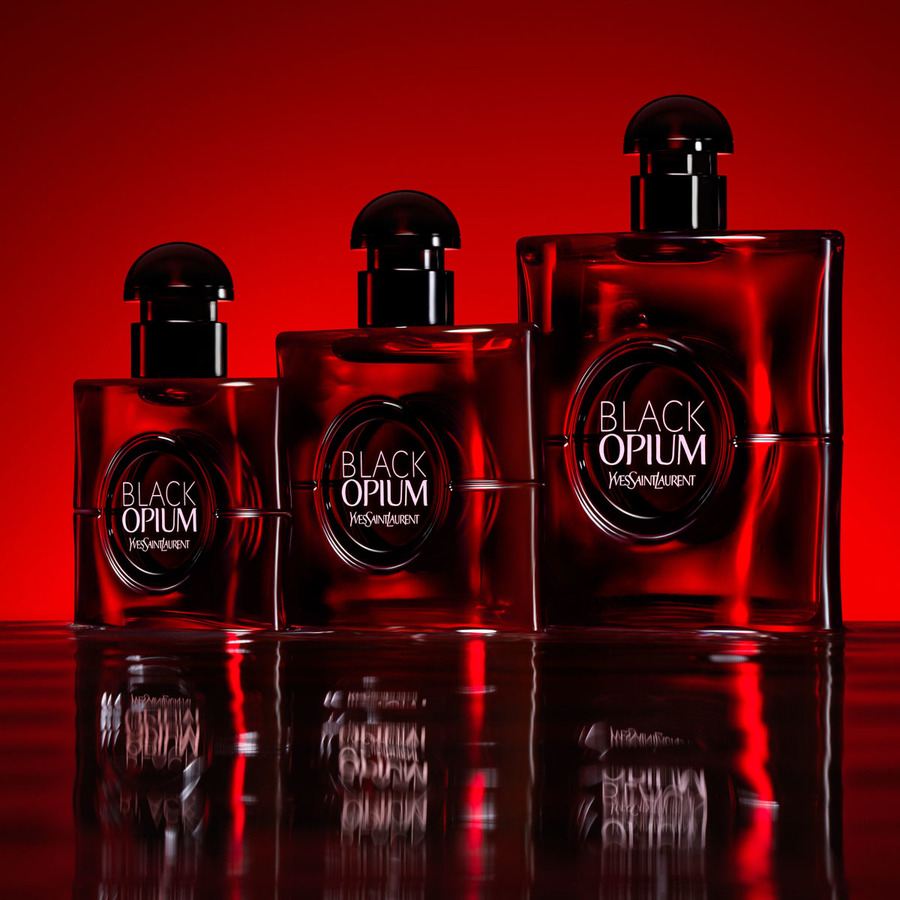 Yves Saint Laurent Black Opium Eau De Parfum Over Red 30ml