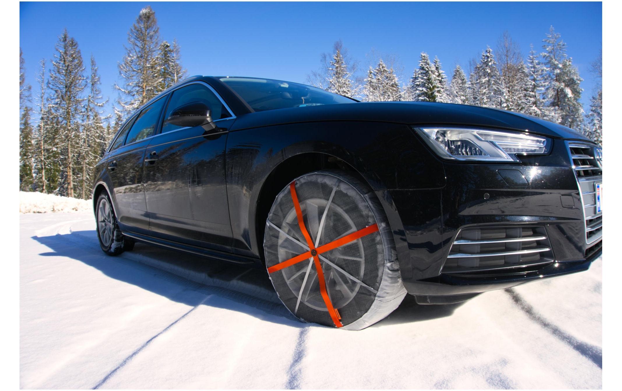 Textilschneekette GR 698, 2 Stück<br>Traktionshilfe für die sichere Fahrt im Schnee