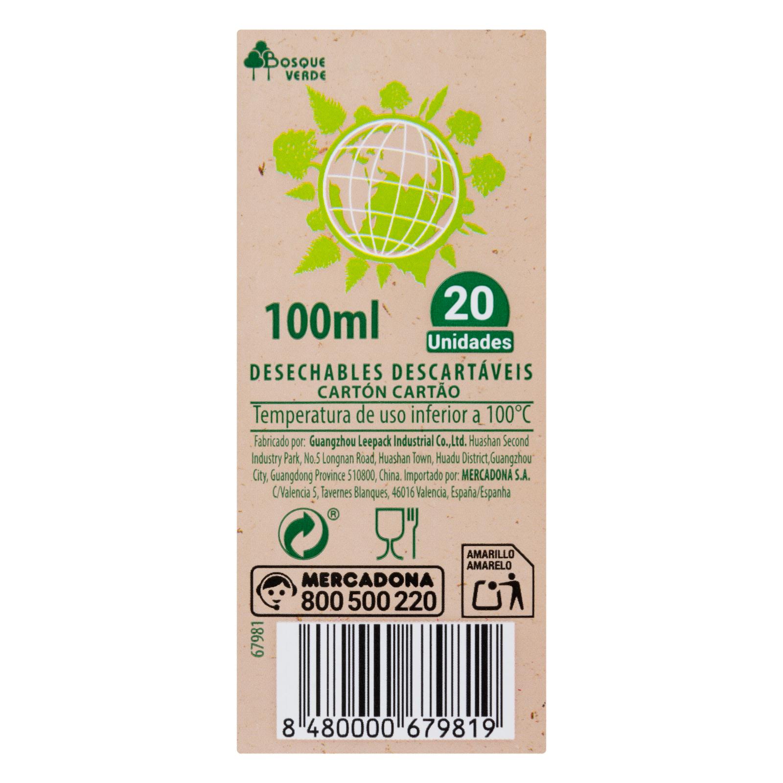 Petit verre vert forêt adapté aux boissons chaudes