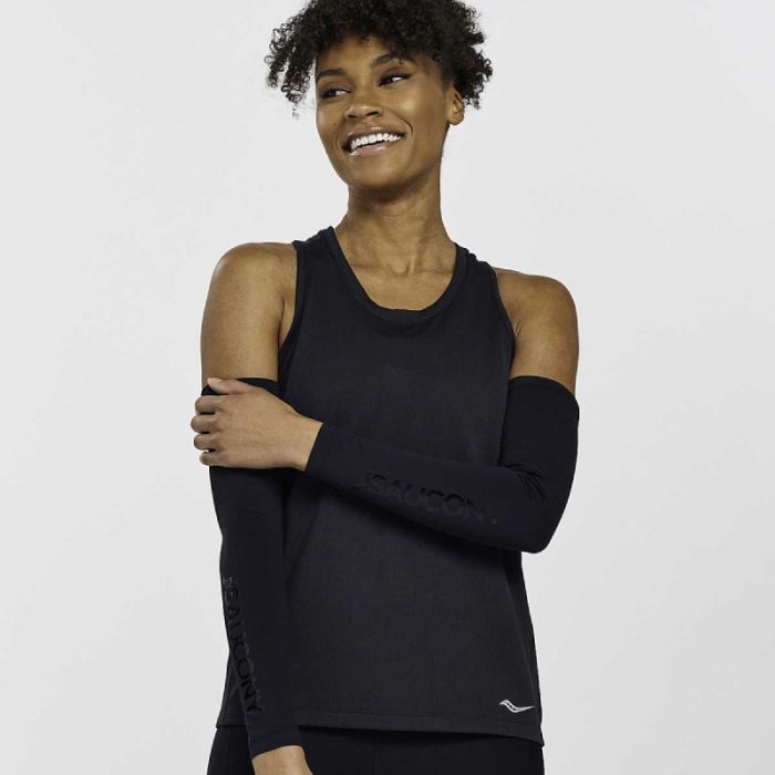 Saucony Dame Singletter Stopwatch Singlet Sort