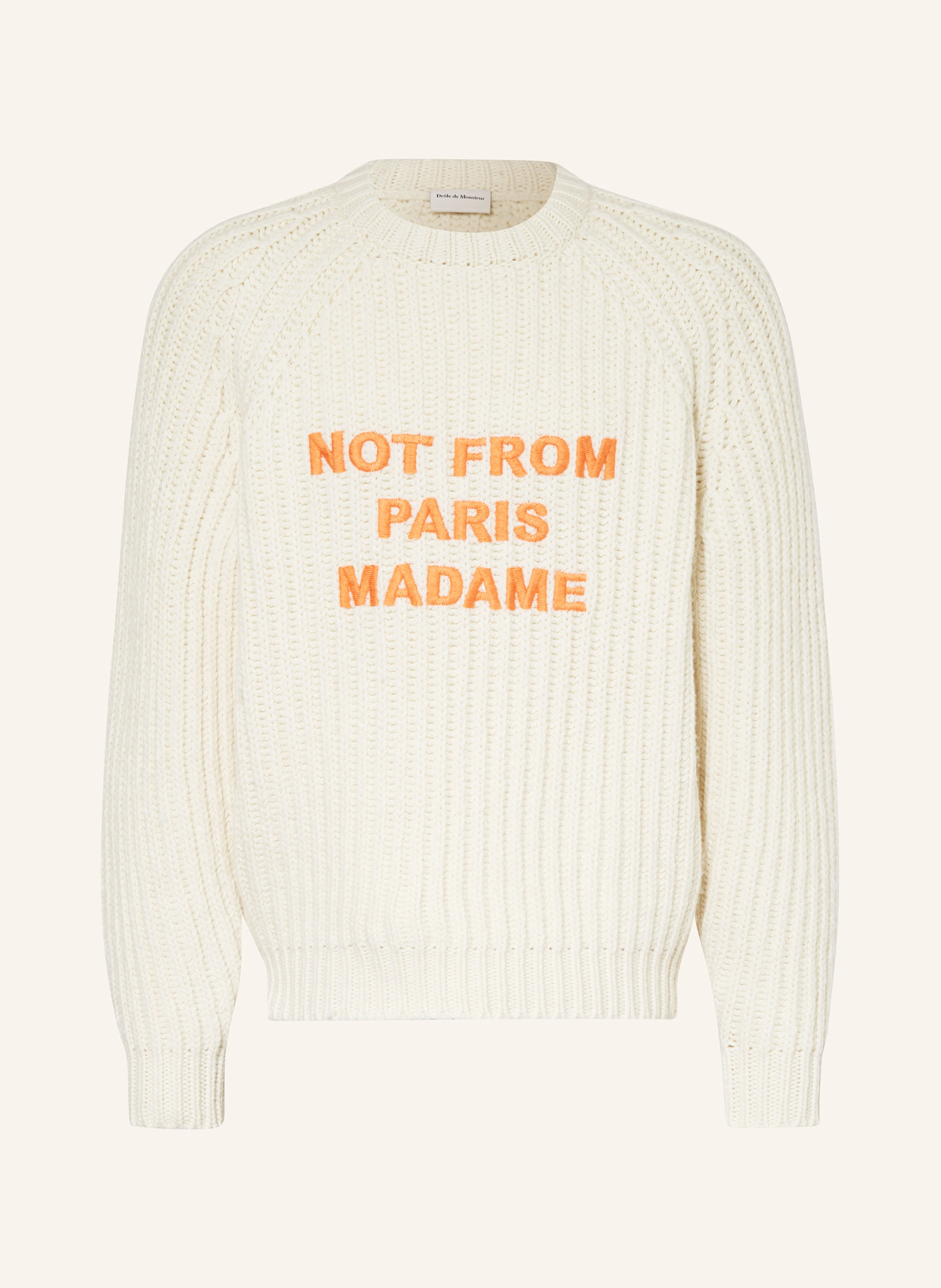 DRÔLE DE MONSIEUR Pullover aus Merinowolle