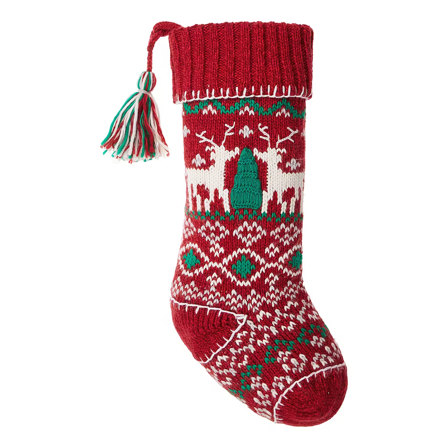 X-MAS Weihnachtsstrumpf Hirsche
