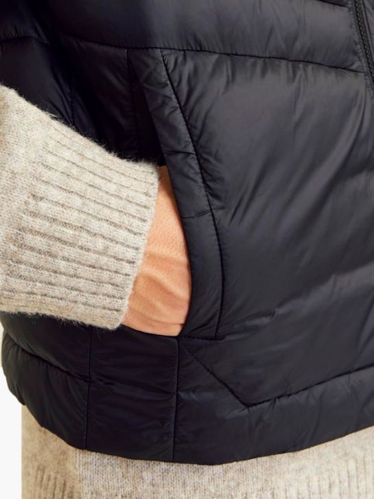 JACK & JONES Weste Schwarz