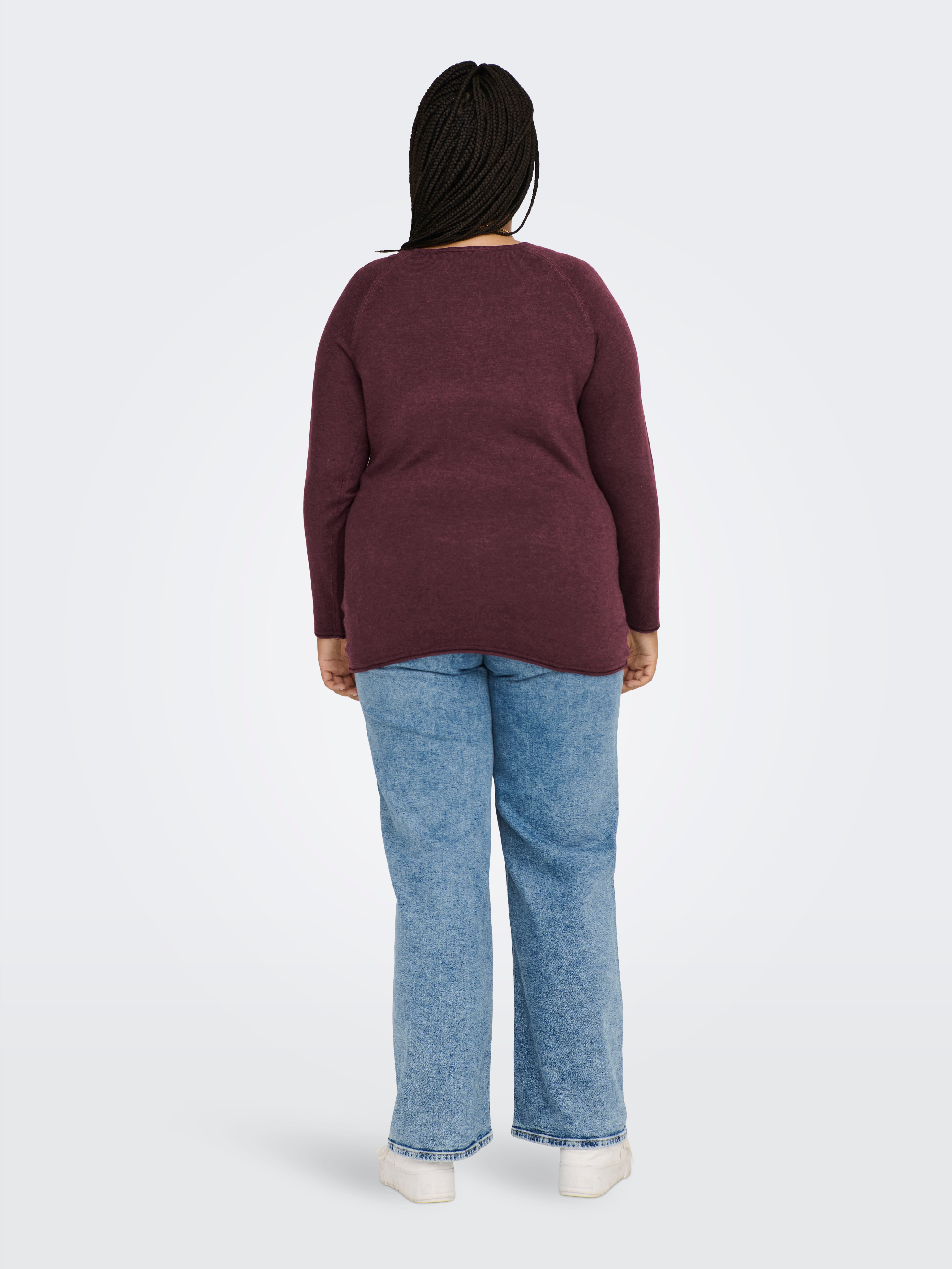 CARLADY Strickpullover Windsor Wine