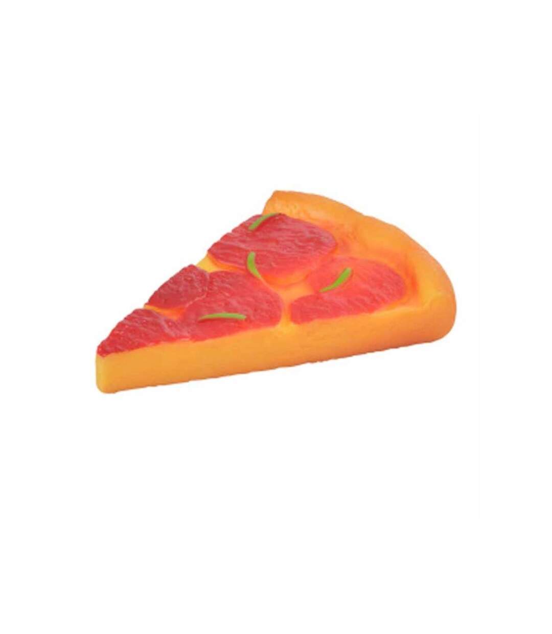 Paris Prix - Jouet Pour Chien pizza 15cm Rouge