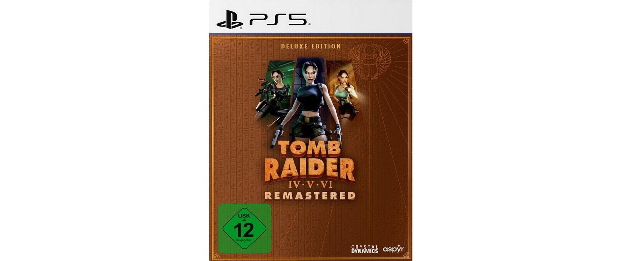 Tomb Raider 4-6 Remastered – Deluxe EditionAbenteuer-Actionspiel für Playstation 5