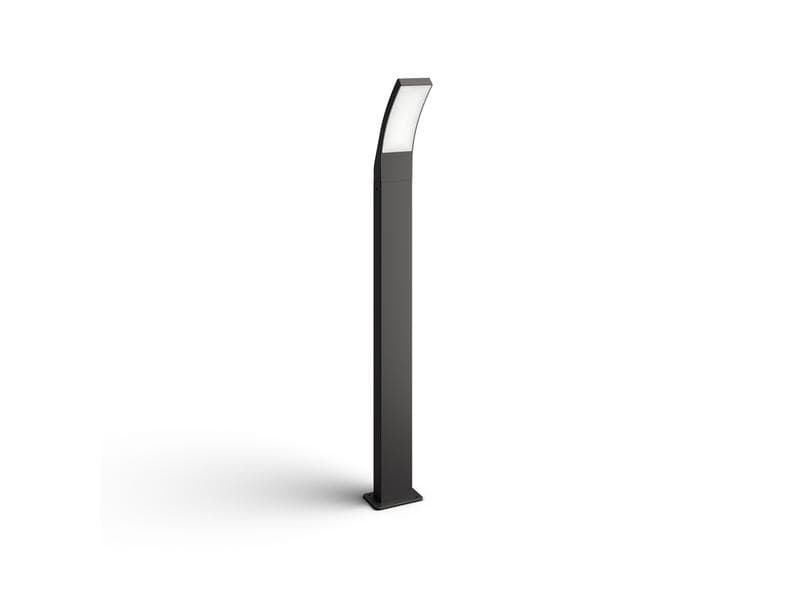 Philips Sockelleuchte Splay, 12 W, 1100 lm, 4000 K, 96 cm, Aussensockelleuchte für den Garten