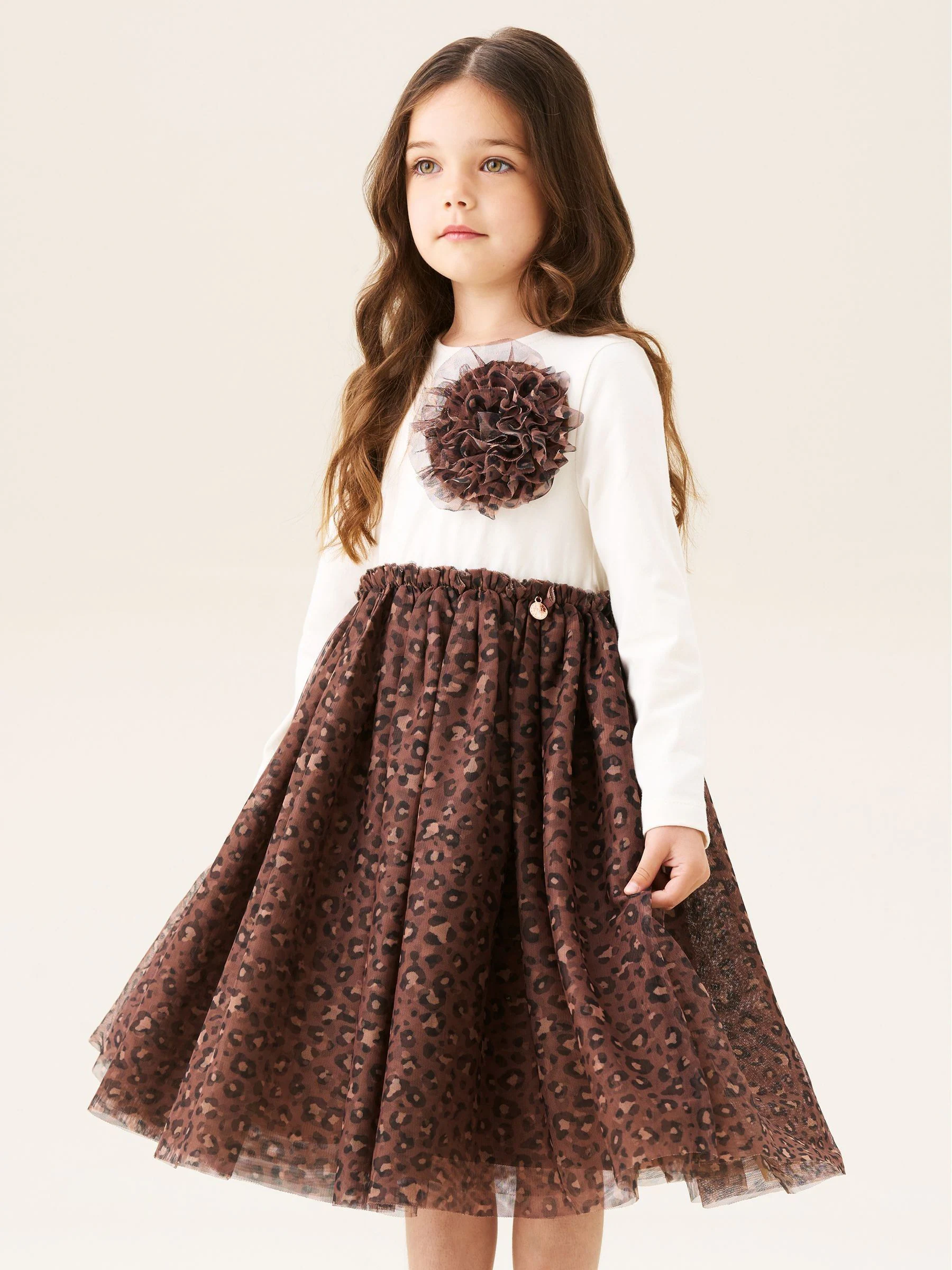 Angel & Rocket Carrie Corsage Mesh Dress