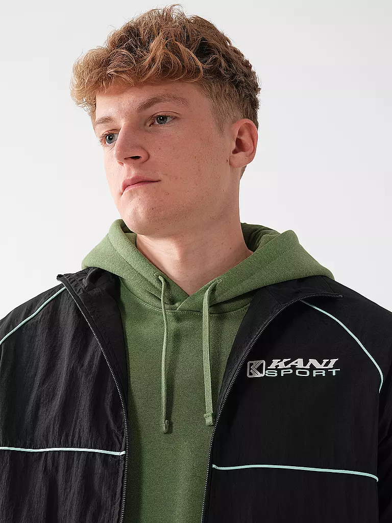 KARL KANI Windbreaker  schwarz
