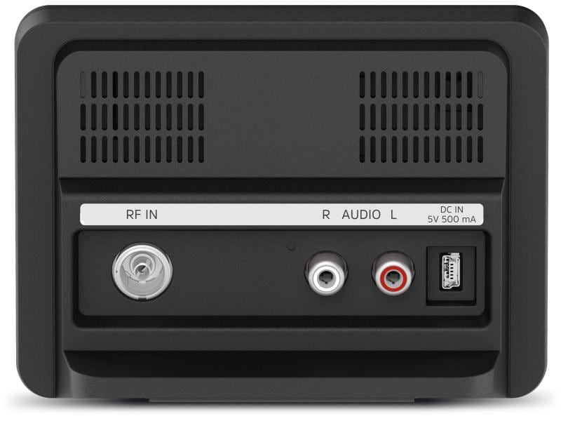 Technisat Radio-Tuner DigitRadio 10 C Schwarz/Silber DAB /UKW-Empfangsteil/Radioadapter mit Farbdisplay und Bluetooth-Audiostreaming