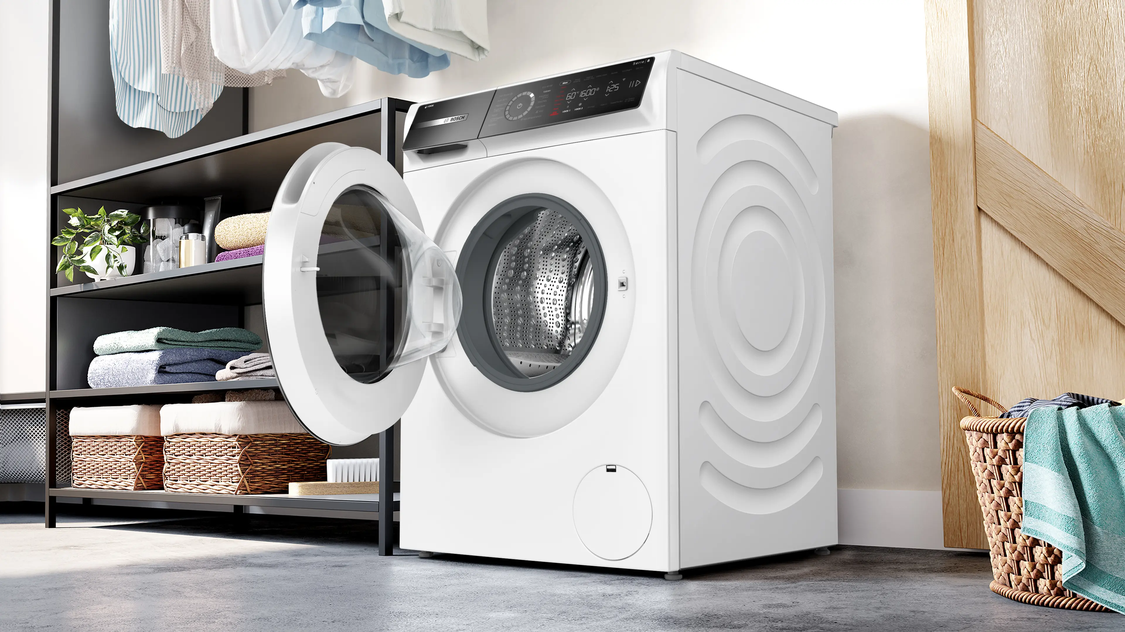 Serie 8 Wasmachine, voorlader 11 kg max. 1600 rpm
